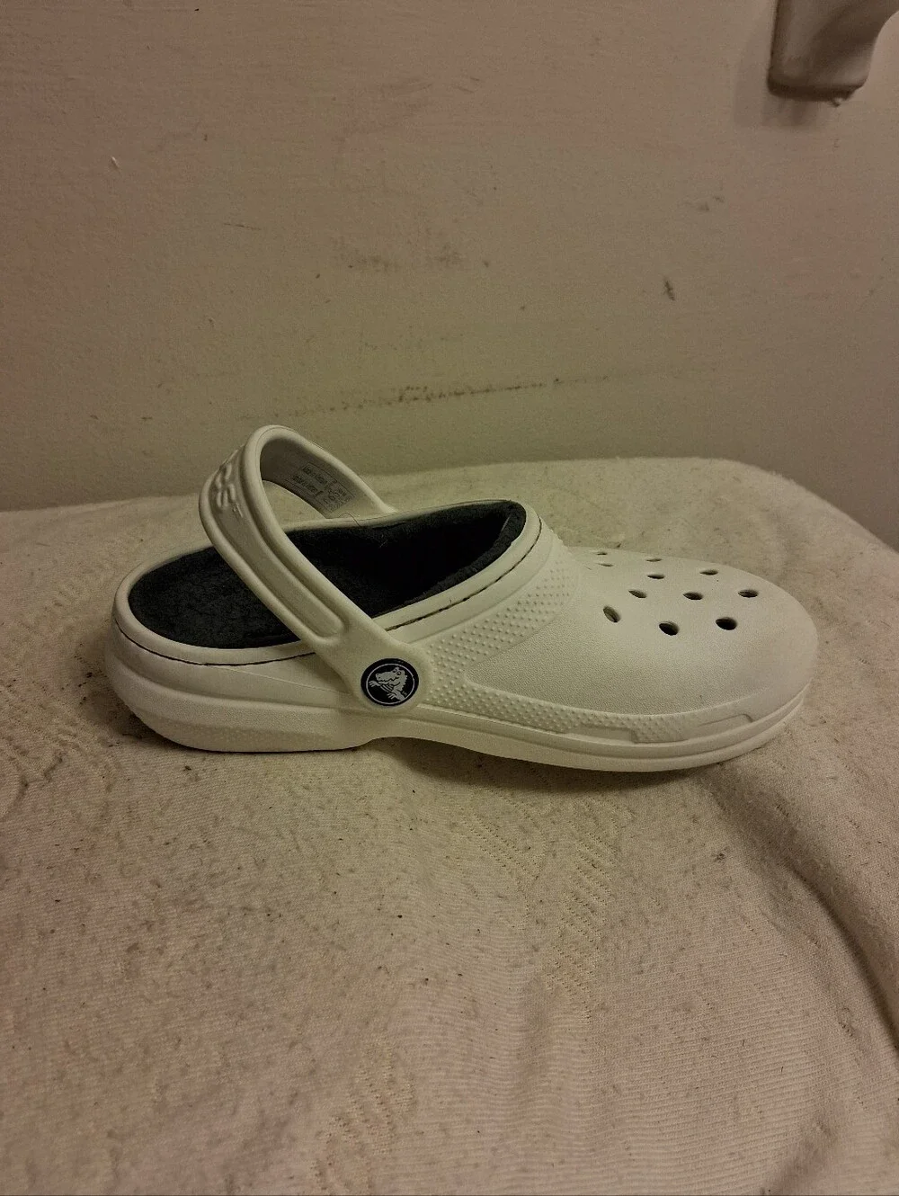 Crocs Kids Classic Clog - White Size J 2 Boys Girls Clean